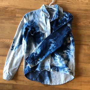 Zara’s women’s denim button up.